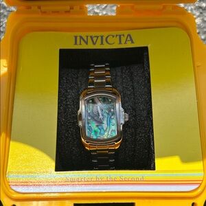 Invicta Silver Watch with Abalone Dial-brand new!